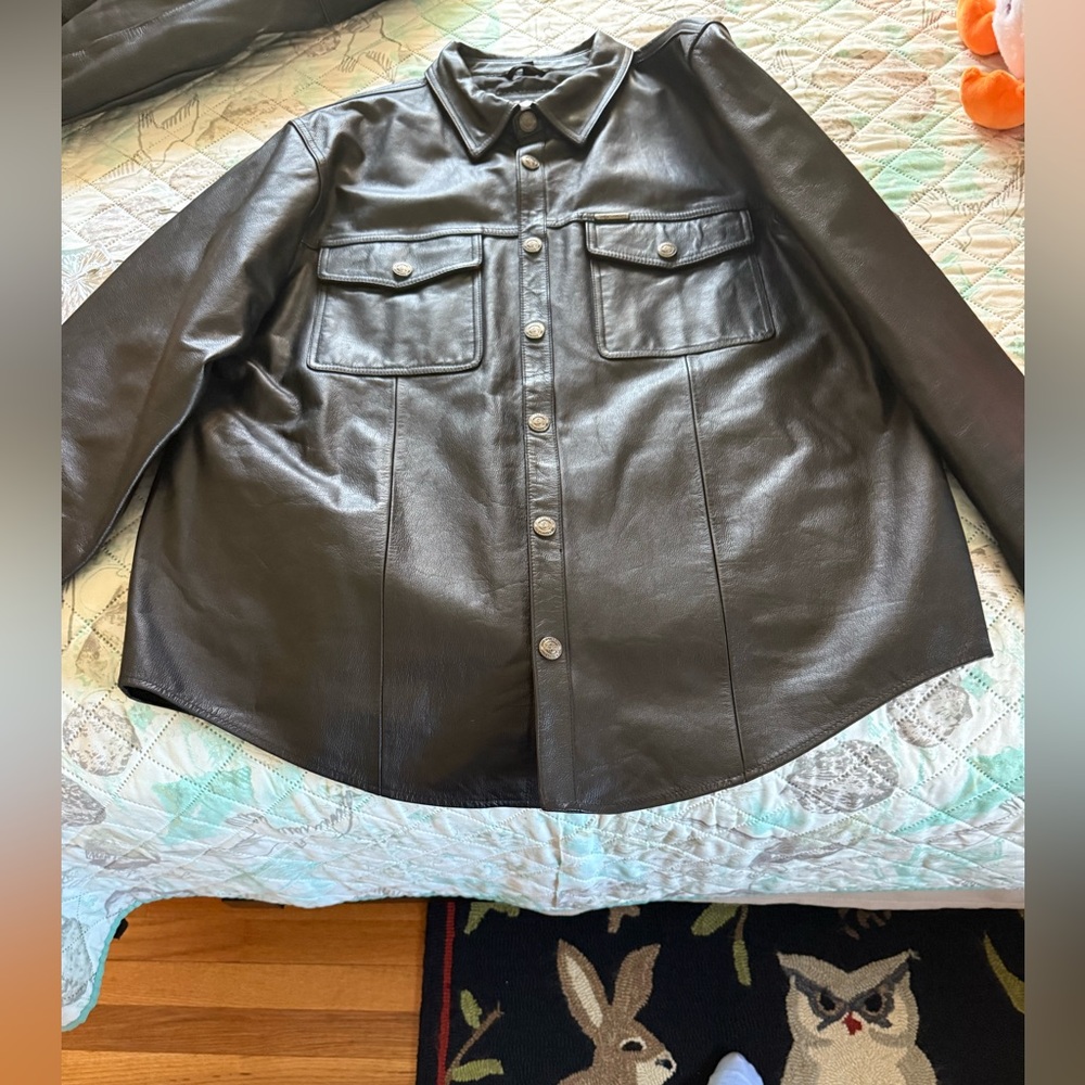 Harley-Davidson Black Leather Jacket - Picture 13 of 15